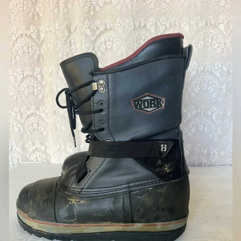 Vintage Burton Work Snowboard Boots Size 12